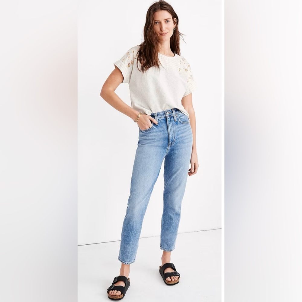 Madewell Women's Light Blue Straight Leg Jeans